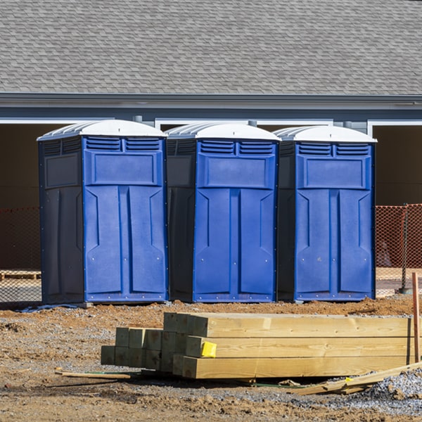 what is the cost difference between standard and deluxe porta potty rentals in Yellow Springs OH